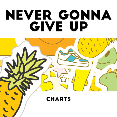 Never Gonna Give Up Charts (Download)