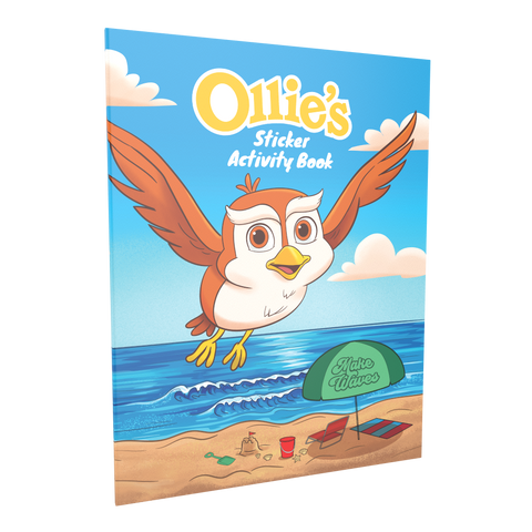Ollie's Make Waves Sticker Activity Book (Buy 10 or more for $3 each)