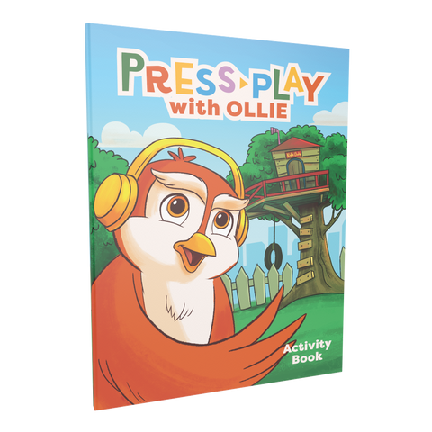 Press Play with Ollie Activity Book (Buy 10 or more for $3 each)