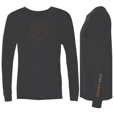 Think Orange Long Sleeve T-Shirt