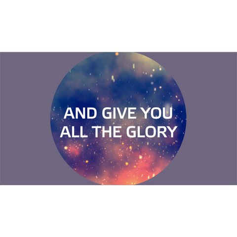 All the Glory Live Lyrics Video (Download)