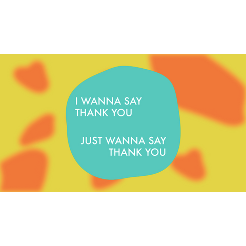 (I Want To Say) Thank You Live Lyrics Video (Download)