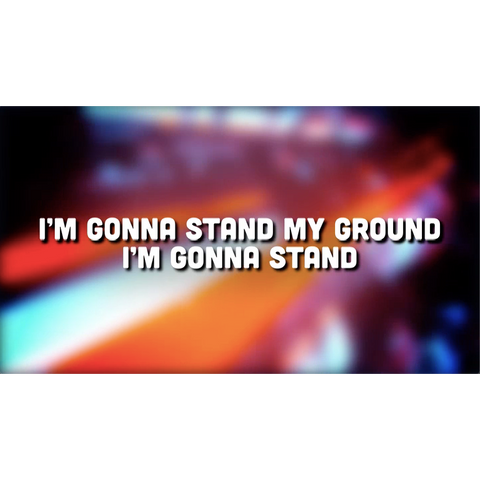 Stand My Ground Live Lyrics Video (Download)
